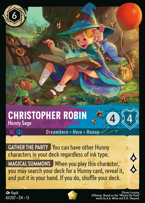 Christopher Robin - Hunny Sage (Foil)