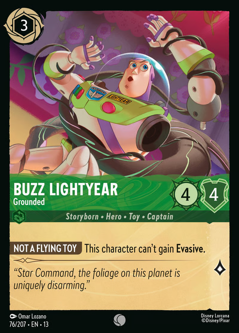 Buzz Lightyear - Grounded (Foil)