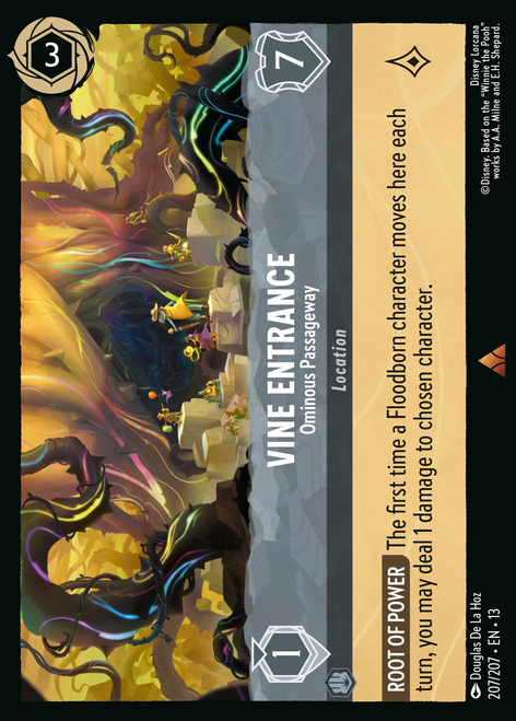 Vine Entrance - Ominous Passageway (Foil)