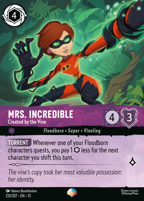 Mrs. Incredible - Created by the Vine (Epic Rare)