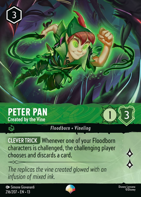 Peter Pan - Created by the Vine (Epic Rare)