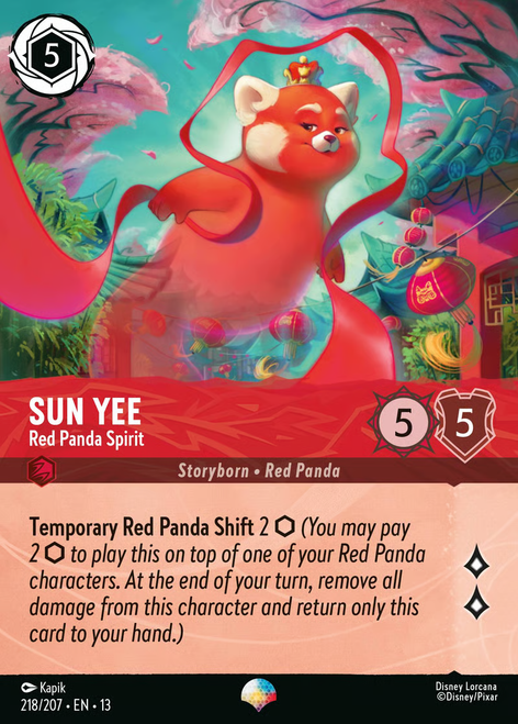 Sun Yee - Red Panda Spirit (Epic Rare)