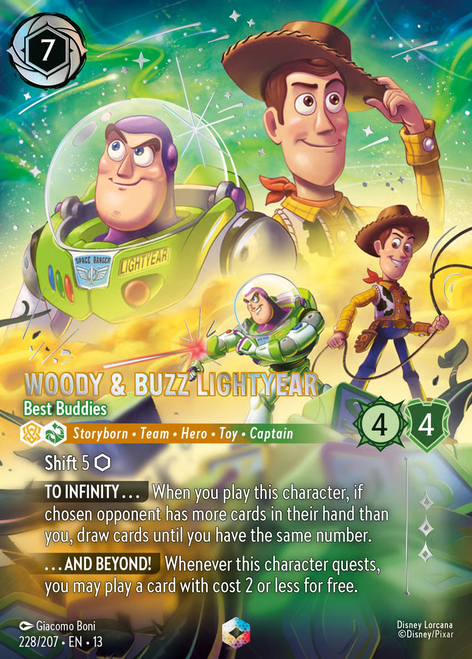 Woody & Buzz Lightyear - Best Buddies (Enchanted Rare)
