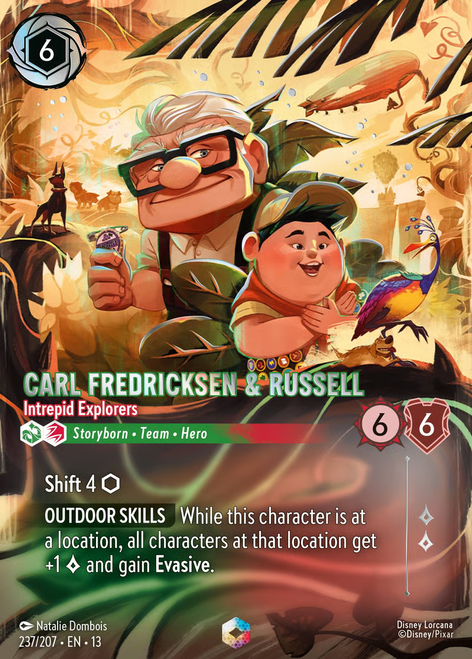 Carl Fredricksen & Russell - Intrepid Explorers (Enchanted Rare)