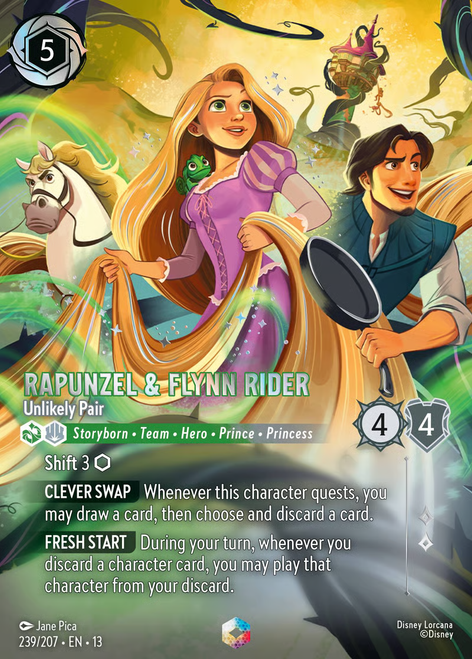 Rapunzel & Flynn Rider - Unlikely Pair (Enchanted Rare)