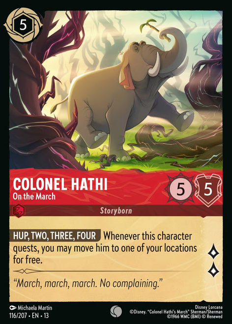 Colonel Hathi - On the March