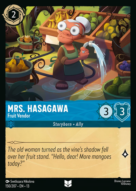 Mrs. Hasagawa - Fruit Vendor