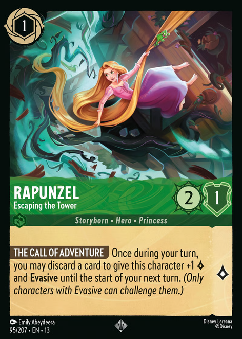 Rapunzel - Escaping the Tower (Foil)