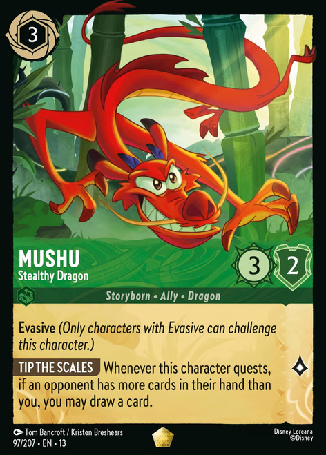 Mushu - Stealthy Dragon (Foil)