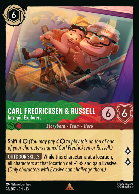 Carl Fredricksen & Russell - Intrepid Explorers (Foil)
