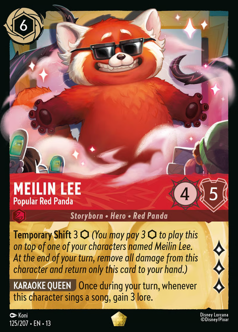 Meilin Lee - Popular Red Panda (Foil)
