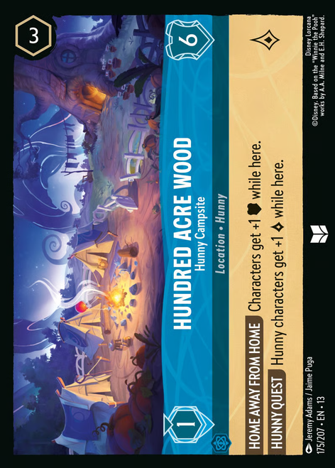 Hundred Acre Wood - Hunny Campsite (Foil)