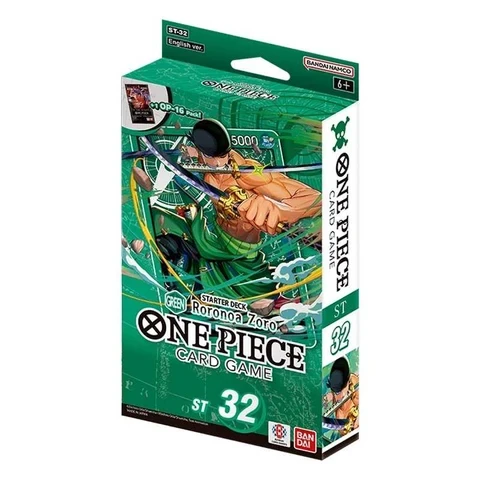 One Piece Card Game: Starter Deck - Green Roronoa Zoro (ST-32)