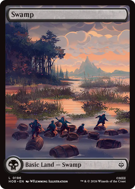 Swamp (Full Art Foil) (#196)