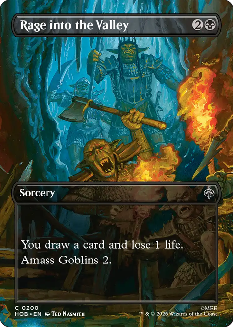 Rage into the Valley (Borderless Scene Foil)