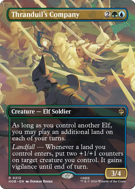 Thranduil's Company (Borderless Scene Foil)