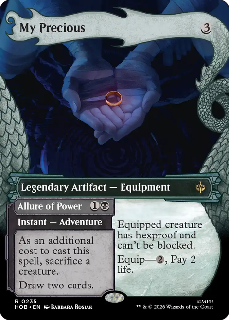 My Precious // Allure of Power (Dragon Hoard Frame Foil)