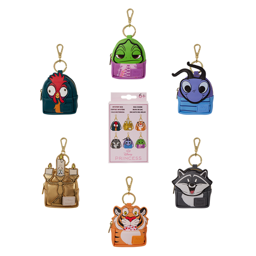 Disney: Disney Princess Sidekicks Cosplay Mystery Box Mini Backpack Keychain Charm