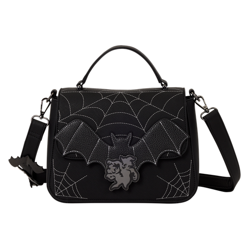 Disney: Mickey & Minnie Spiderweb & Bats Crossbody Bag