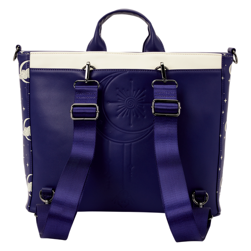 Disney: The Nightmare Before Christmas Jack Skellington & Sally Night Sky Convertible Backpack and Tote Crossbody Bag