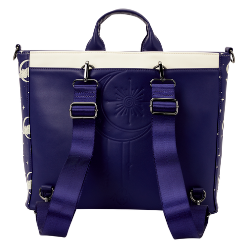 Disney: The Nightmare Before Christmas Jack Skellington & Sally Night Sky Convertible Backpack and Tote Crossbody Bag