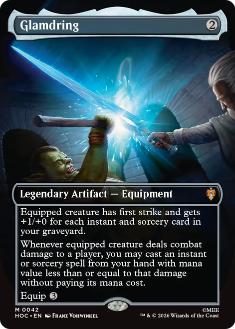 Glamdring (Borderless Art Foil)