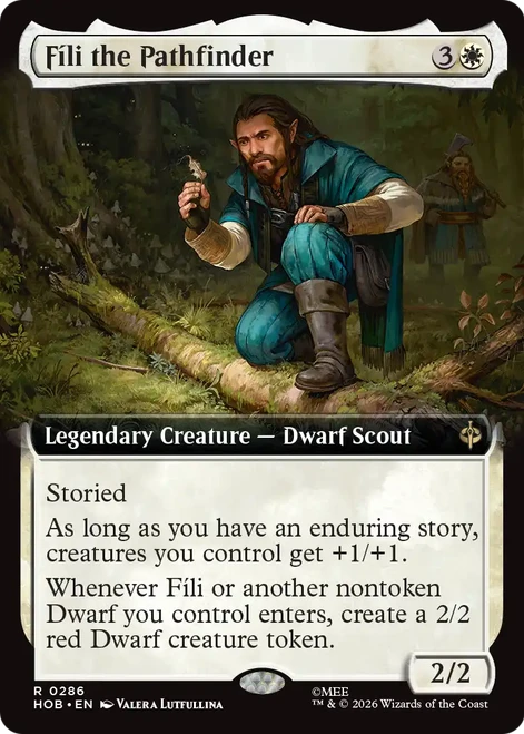 Fíli the Pathfinder (Extended Art Foil)