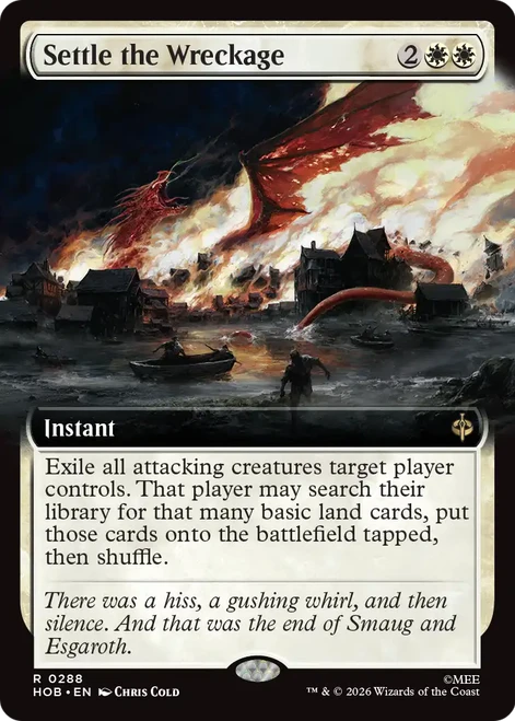 Settle the Wreckage (Extended Art Foil)