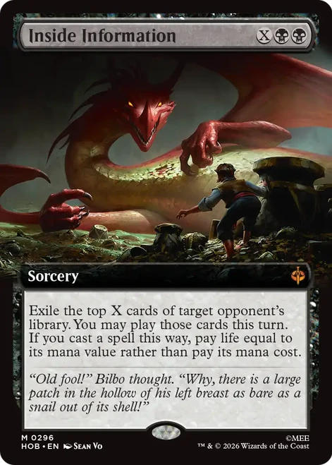 Inside Information (Extended Art Foil)