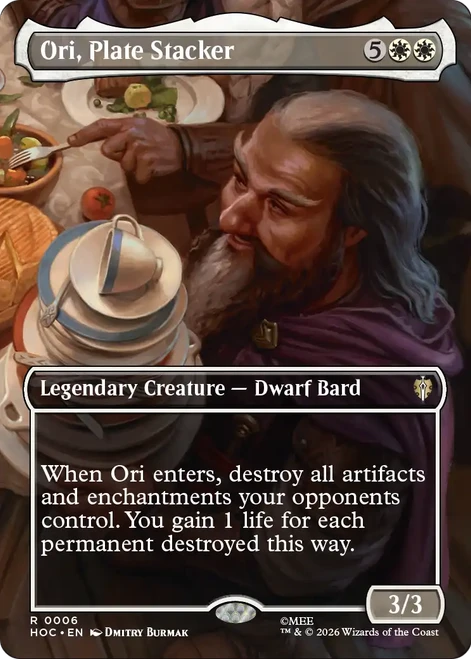 Ori, Plate Stacker (Borderless Scene Foil)