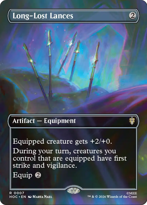 Long-Lost Lances (Borderless Scene Foil)