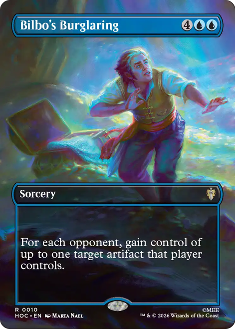 Bilbos Burglaring (Borderless Scene Foil)