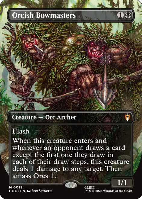 Orcish Bowmasters (Borderless Art Foil)