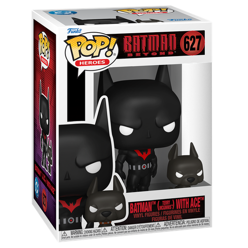POP! Heroes - Batman Beyond #627 Batman (Terry McGinnis) with Ace