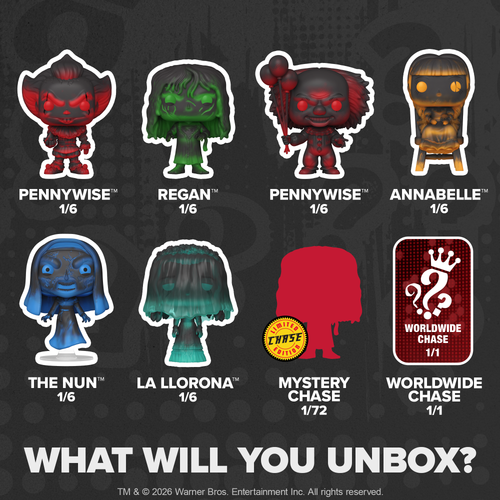 POP! Mystery - Warner Bros. Horror