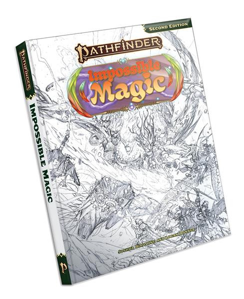 Pathfinder 2nd Edition: Impossible Magic Sketch Cover