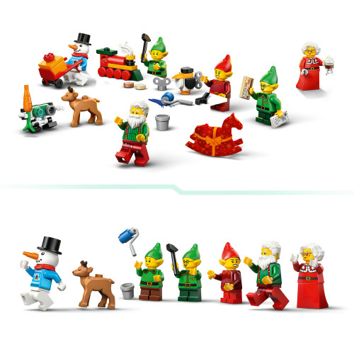 City Advent Calendar 2026 Santa's Workshop Set 60510