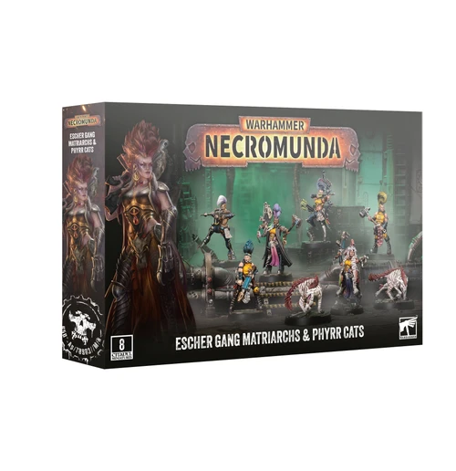 Necromunda - Escher: Gang Matriarchs & Phyrr Cats