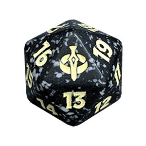 Magic The Hobbit Spindown Dice - Yellow