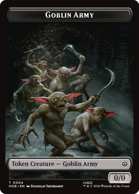 The Hobbit - Goblin Army (#4) Token