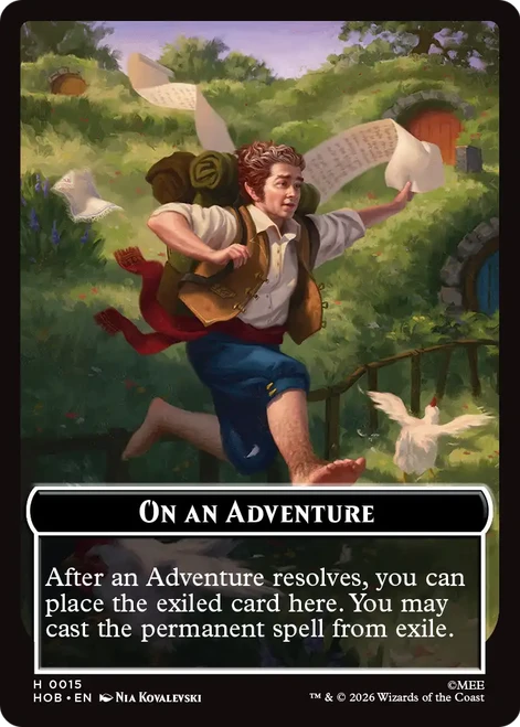 The Hobbit - On an Adventure Token
