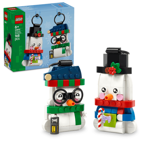 Snowman Ornaments Christmas Decor Holiday Decorations 40812