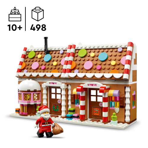 Festive Gingerbread House Christmas Set 40809