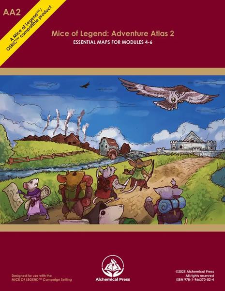 Mice of Legend: OSR - Adventure Atlas 2, Modules N1, M4-M6