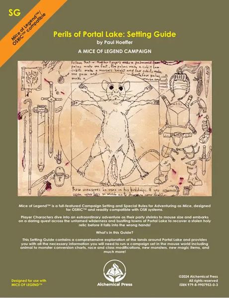 Mice of Legend: OSR - Perils of Portal Lake Setting Guide