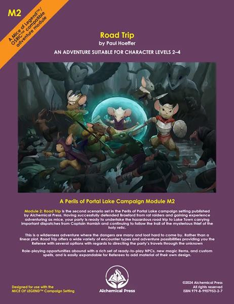 Mice of Legend: OSR - Module M2, Road Trip