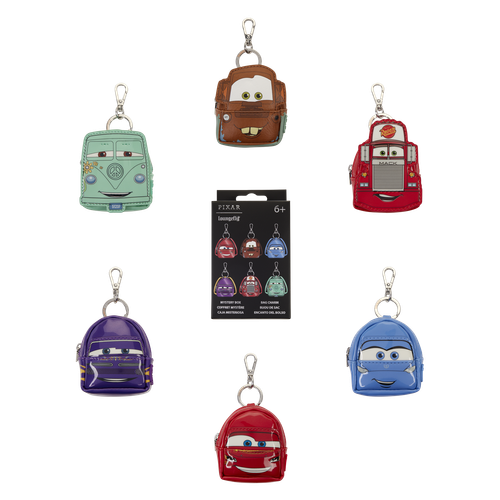 Disney-Pixar: Cars 20th Anniversary Mystery Box Mini Backpack Keychain Charm