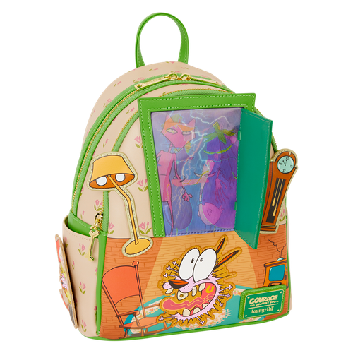 Courage the Cowardly Dog: Lenticular Mini Backpack