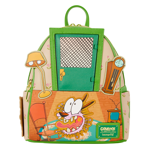 Courage the Cowardly Dog: Lenticular Mini Backpack