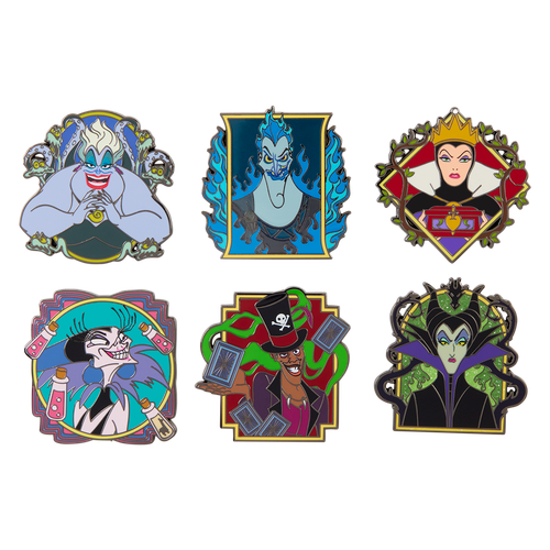 Disney: Disney Villains Portait Mystery Box Pins